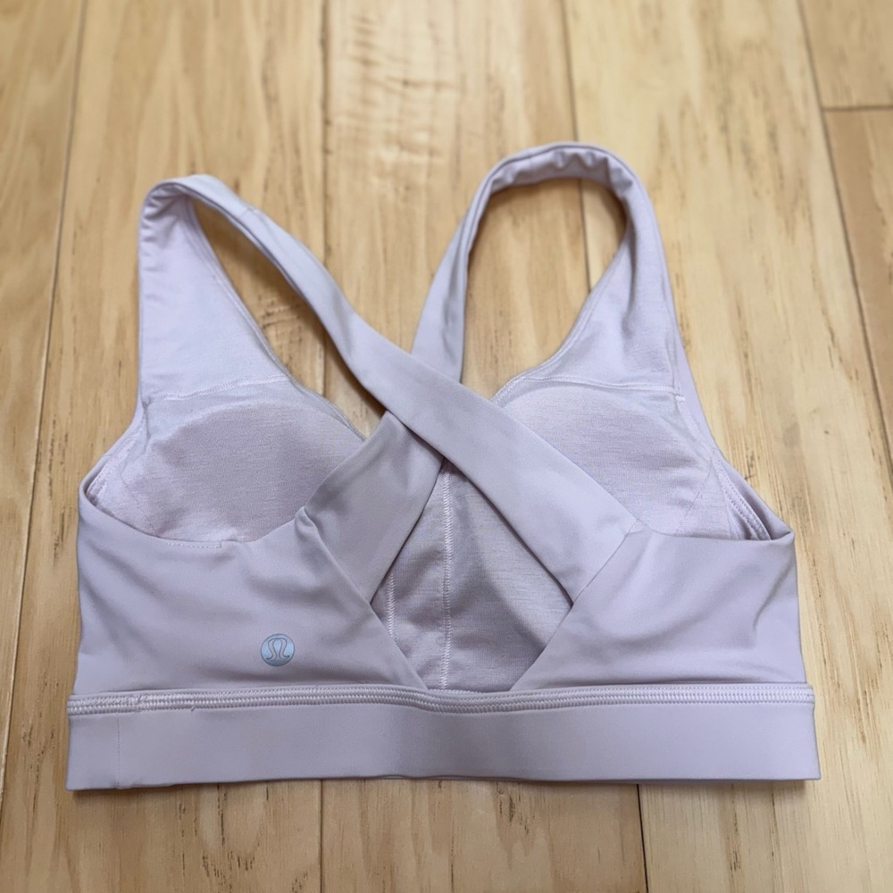 lululemon athletica C-D Cups SZ 4 PK of 3 Sports Bras in Purple, Pink, and Green - Picture 5 of 10